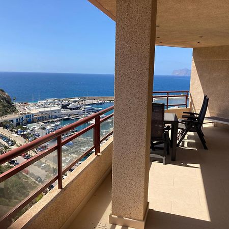 Atico Duplex Penthouse Rosa Marina Club Nautico Calpe Penon Sea View 아파트 외부 사진