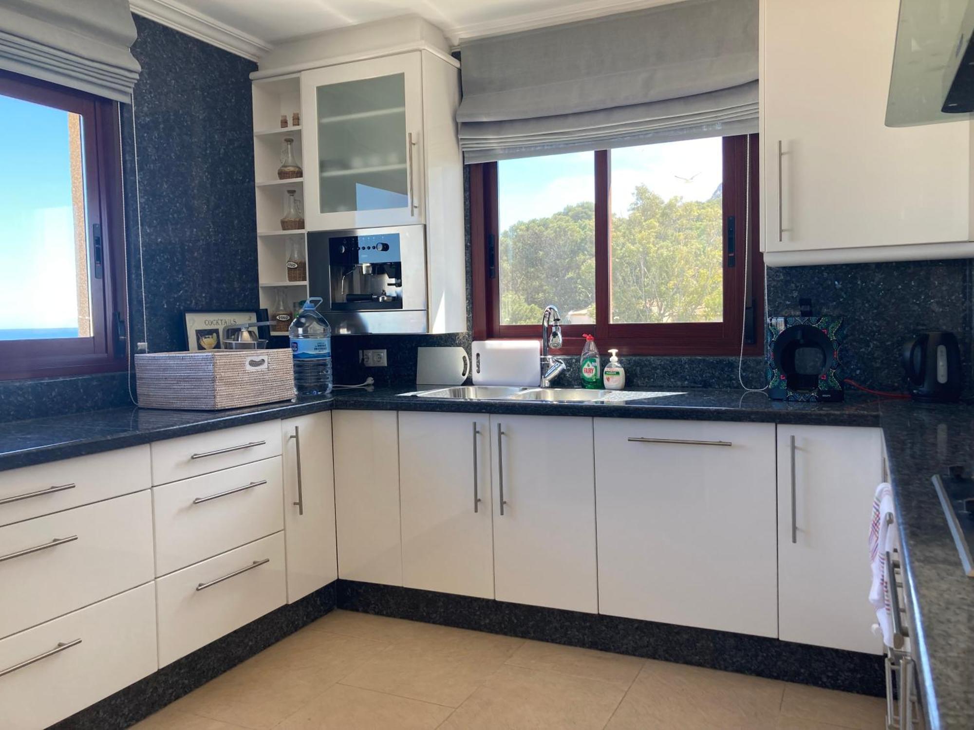 Atico Duplex Penthouse Rosa Marina Club Nautico Calpe Penon Sea View 아파트 외부 사진